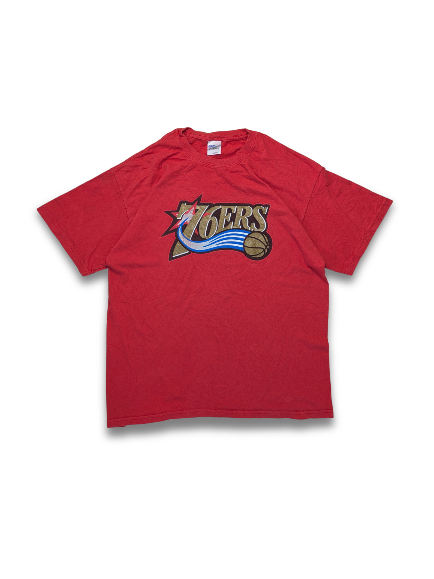 NBA Philadelphia 76ers T-Shirt Rot Large