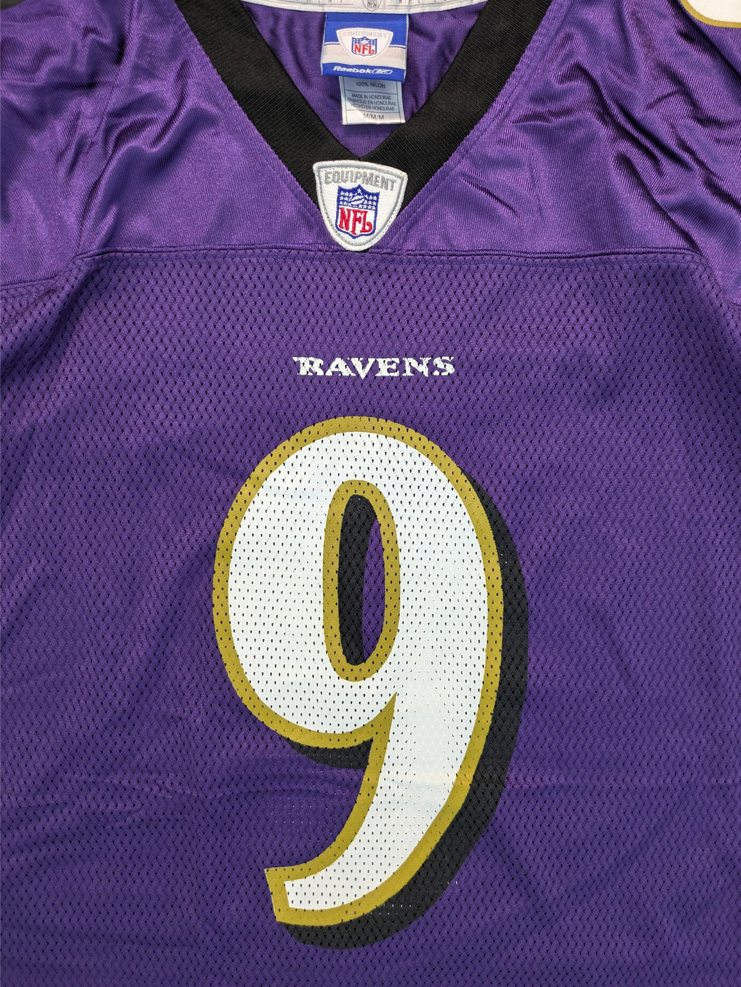 Reebok NFL Baltimore Ravens Jersey 2006 Größe M Lila McNair 9