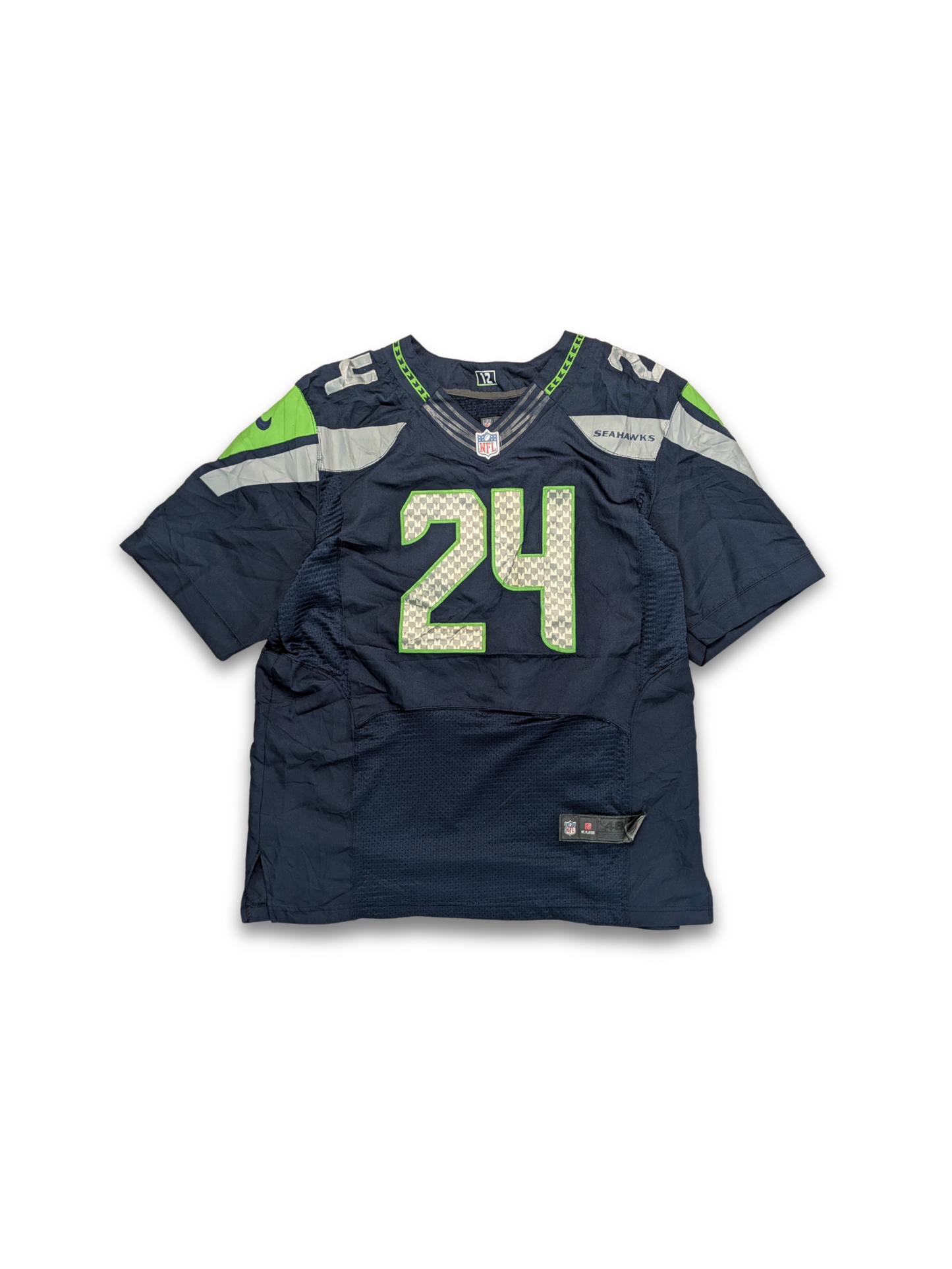Nike NFL Seattle Seahawks Jersey Marshawn Lynch 24 Navy 48 fits XXL 2010er