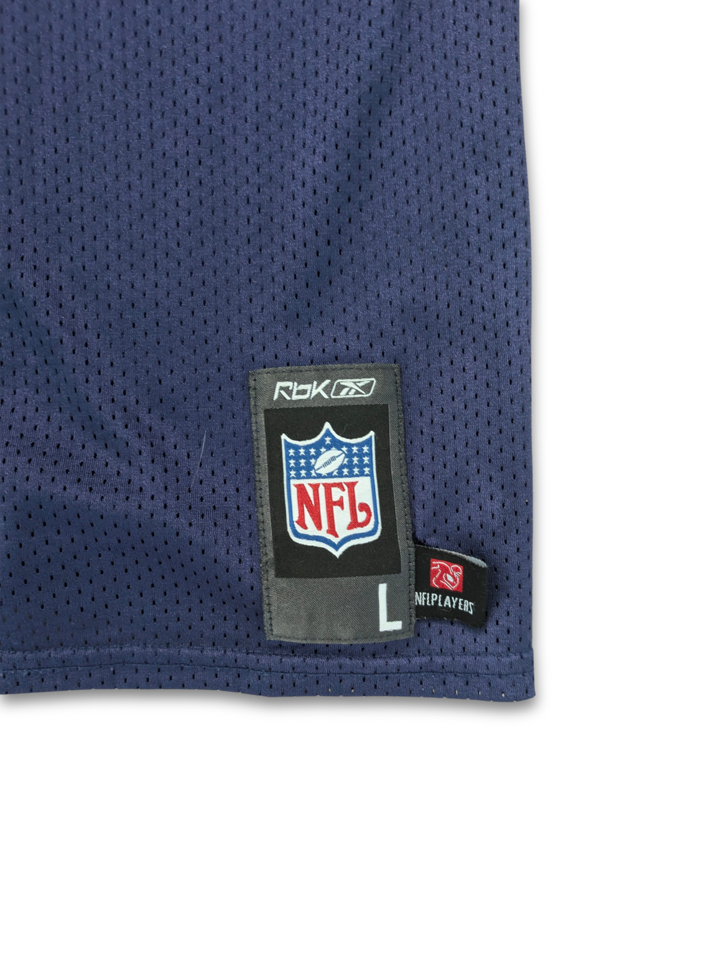 NFL Players New England Patriots Jersey Faulk 33 Navy L 2000er