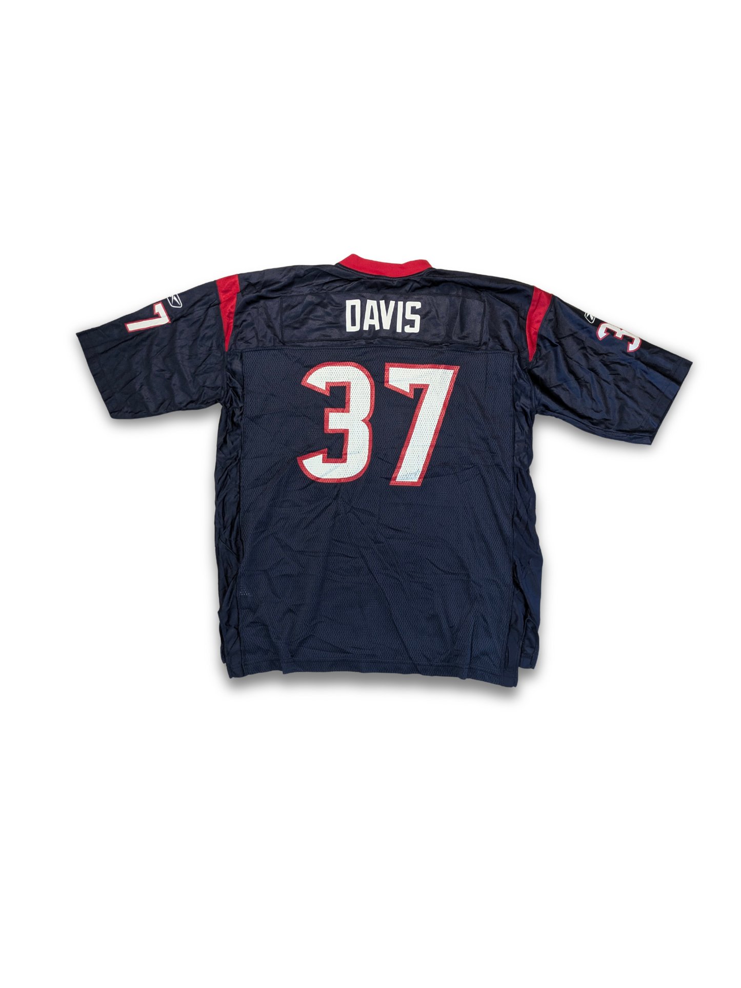 Reebok NFL Houston Texans Jersey 2003–2004 Größe XL Navy Davis 37