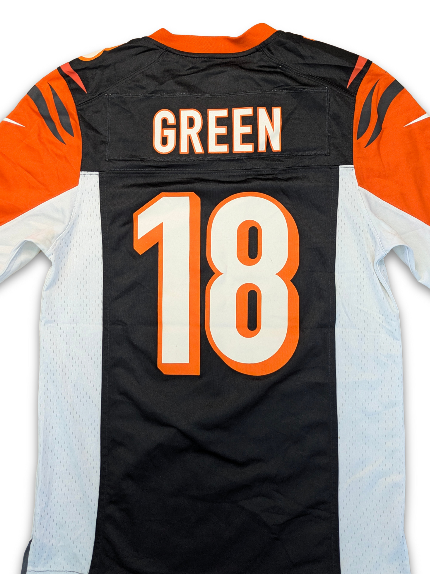 Nike NFL Cincinnati Bengals Jersey 2010er Größe S Schwarz Green 18