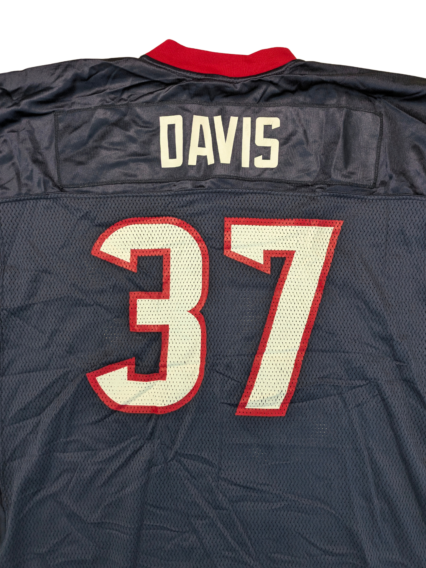 Reebok NFL Houston Texans Jersey 2003–2004 Größe XL Navy Davis 37
