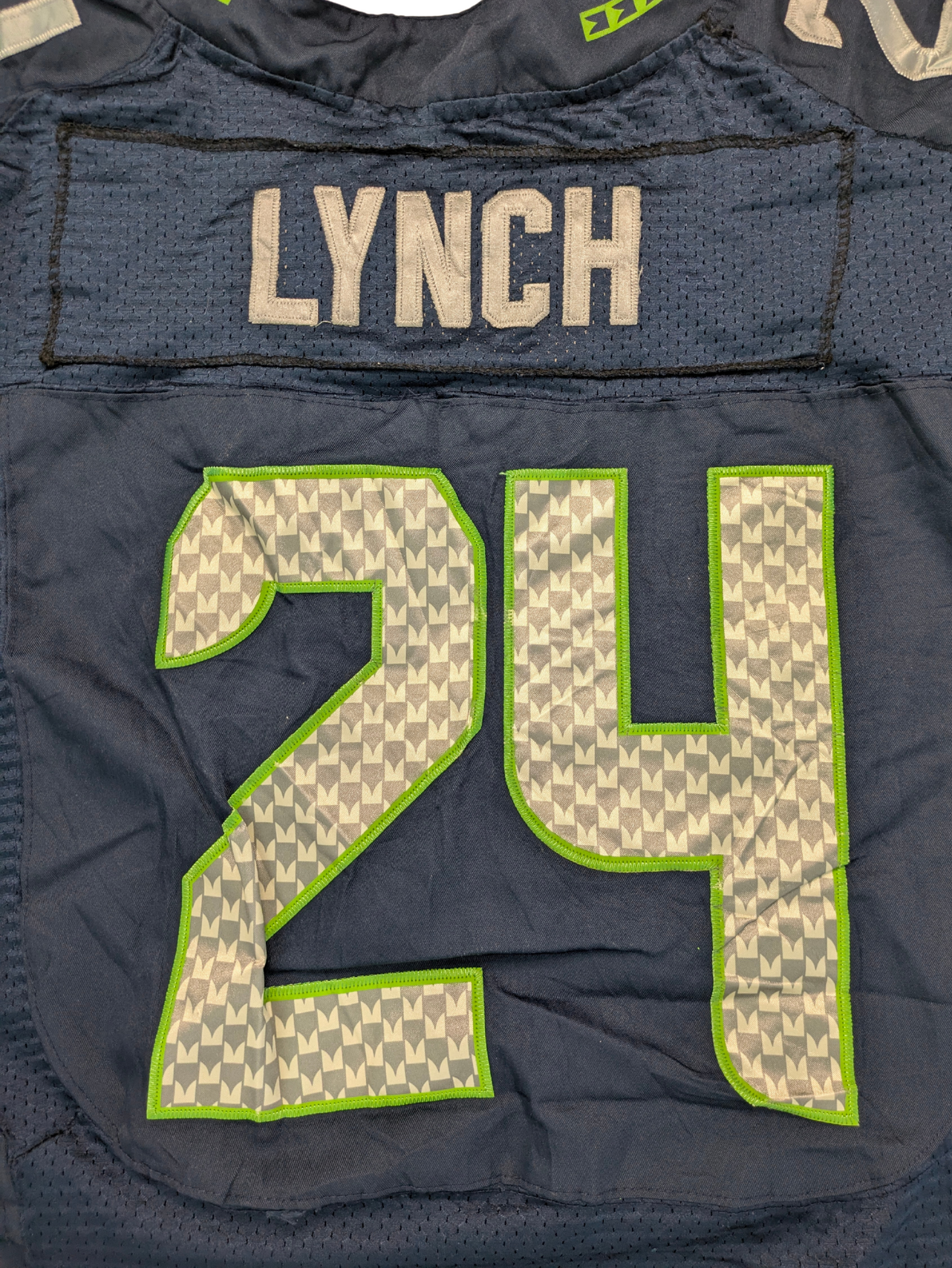 Nike NFL Seattle Seahawks Jersey Marshawn Lynch 24 Navy 48 fits XXL 2010er