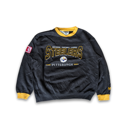 Schwarzes NFL Pittsburgh Steelers Sweatshirt Medium