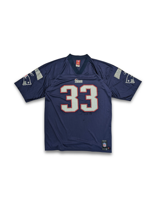 NFL Players New England Patriots Jersey Faulk 33 Navy L 2000er