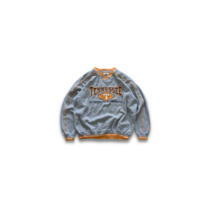 College Lee Tennessee Volunteers Sweater Grau Gelb Large