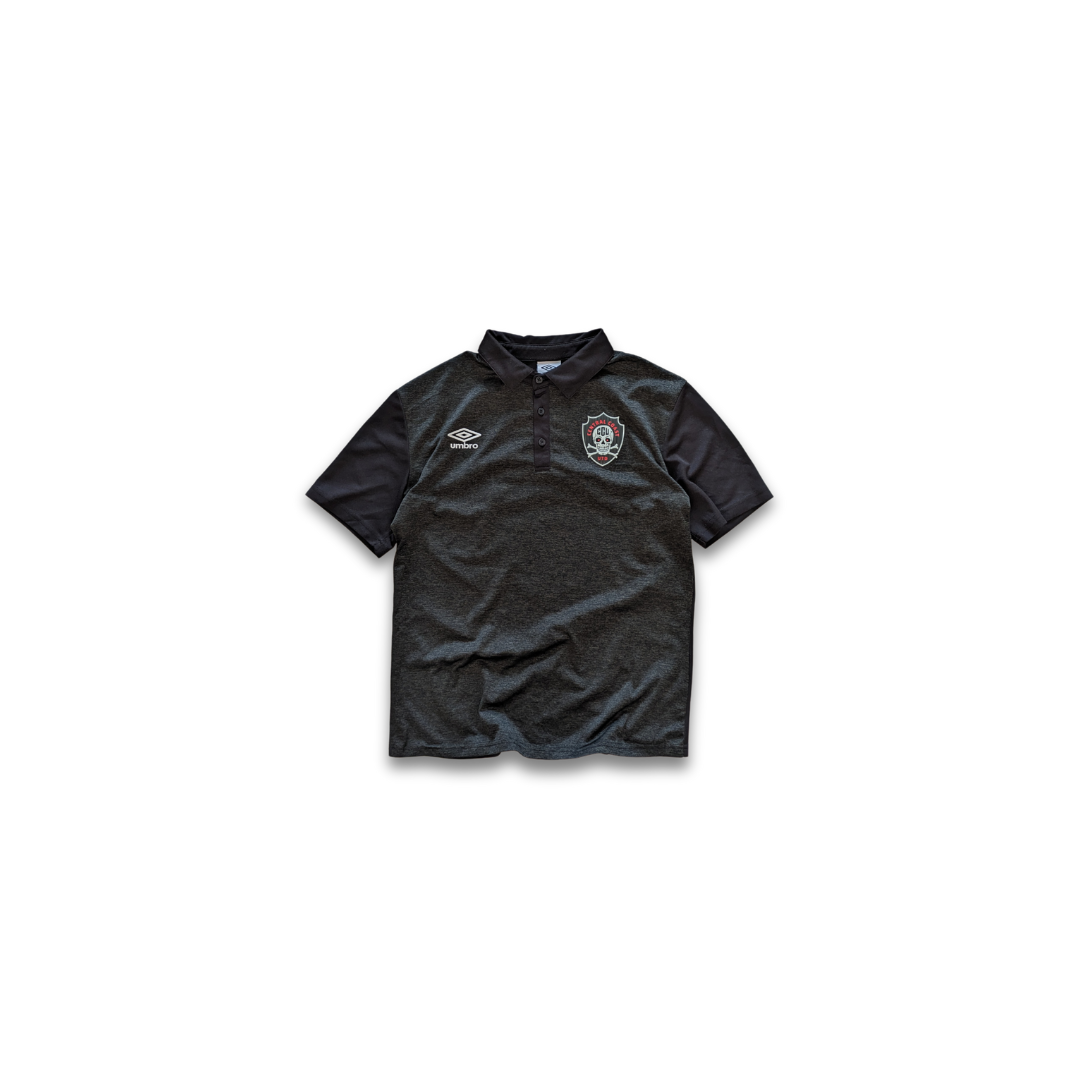 College Umbro Central Coast UTD Sport-Polo Schwarz Medium