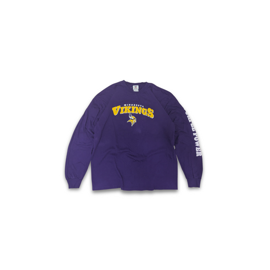 NFL Minnesota Vikings Longsleeve  Lila X-Large