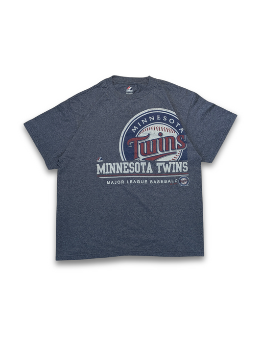 MLB Minnesota Twins T-Shirt washed Grey Large