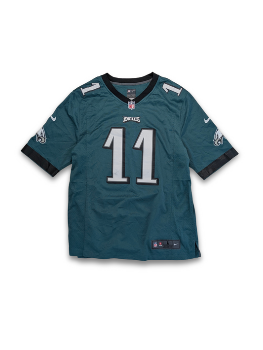 Nike NFL Philadelphia Eagles Jersey Carson Wentz 11 Grün L 2010er