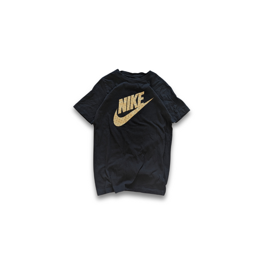 Nike T-Shirt Goldenes Swoosh Damen L