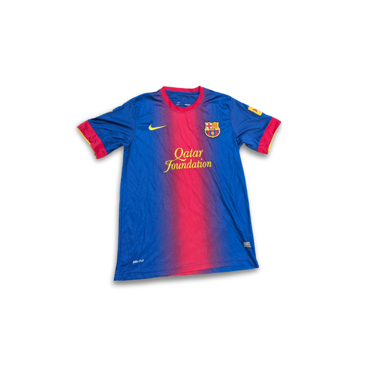 blau/rotes Nike Barcelona Trikot 2012/13 Large