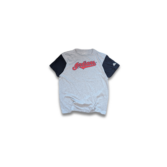 MLB Cleveland Indians T-Shirt Grau Medium
