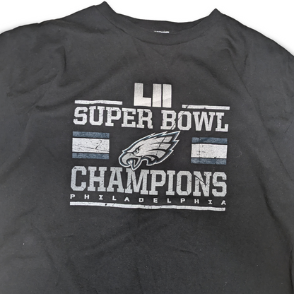 NFL Philadelphia Eagles Super Bowl Champions T-Shirt Schwarz 2X-Large