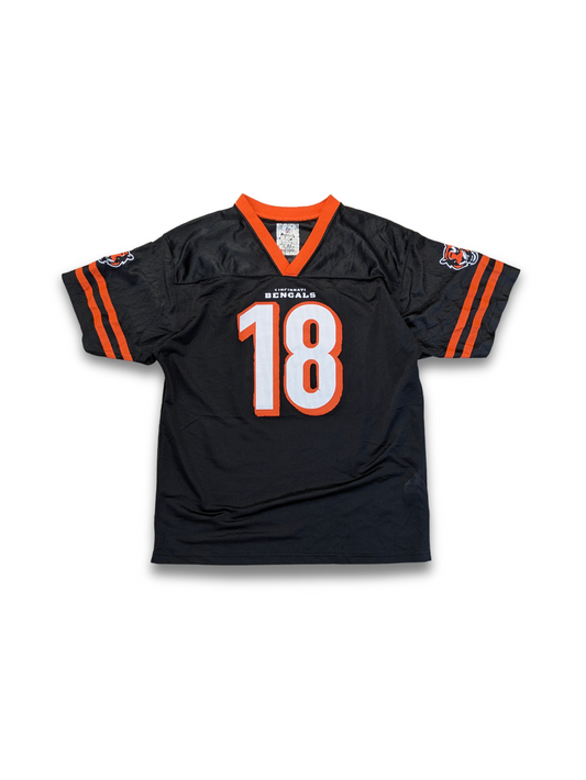 NFL Cincinnati Bengals Jersey 2010er Größe Kids XL fits S Schwarz Orange Green 18