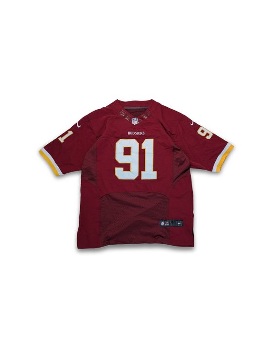 Nike NFL Washington Redskins Jersey Kerrigan 91 Rot 48 fits XL-XXL 2000er