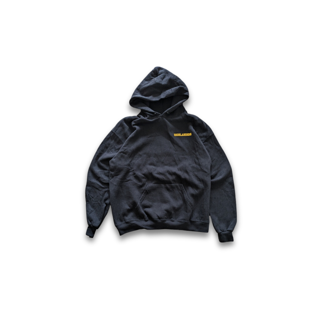 Vintage Lee Highlanders Hoodie Large