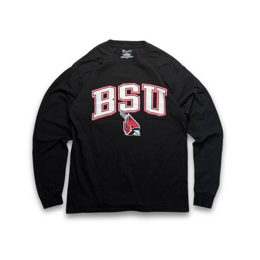 College Champion BSU Longsleeve Schwarz Medium