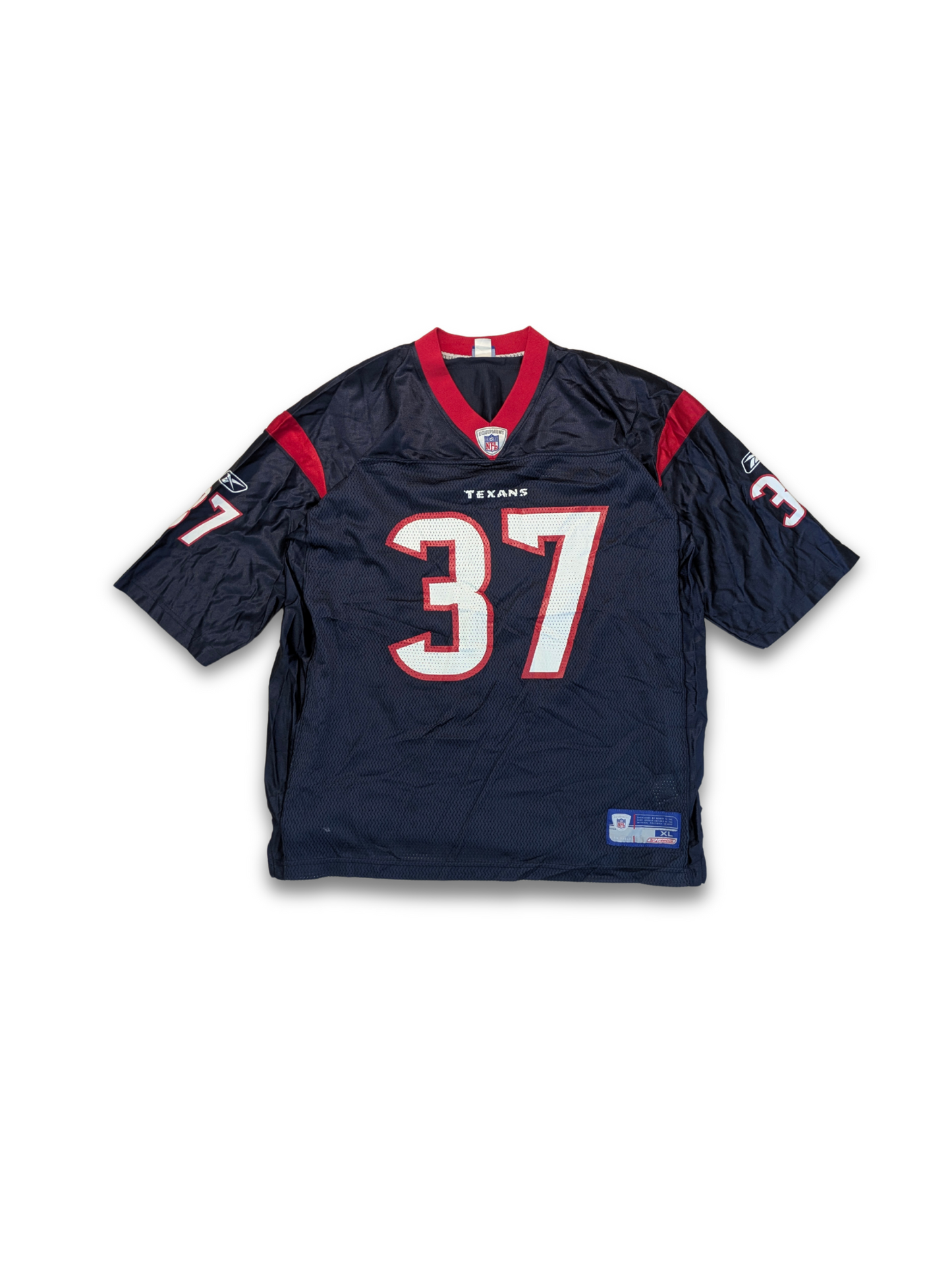 Reebok NFL Houston Texans Jersey 2003–2004 Größe XL Navy Davis 37