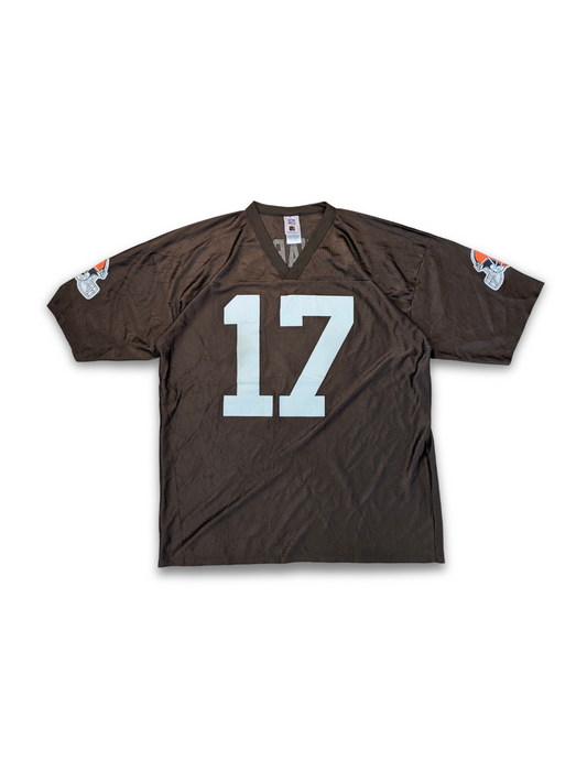 Reebok 2007 NFL Football Jersey Cleveland Browns Edwards 17 Braun XL