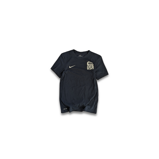 Basic Nike Tracktown USA DriFit T-Shirt Navy Small