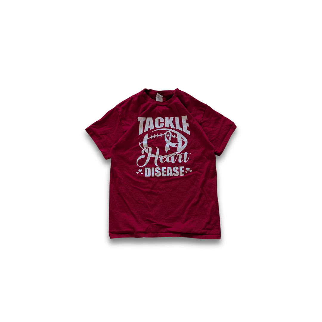 Tackle Heart Disease T-Shirt Rot Medium