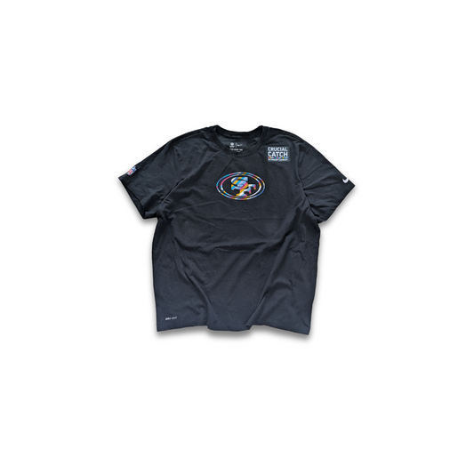 NFL Nike San Francisco 49ers Dri-Fit T-Shirt Schwarz XX-Large
