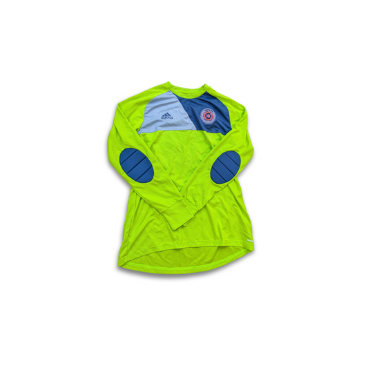 Neongelbes Chicago Fire Torwarttrikot Indiana Fire Large