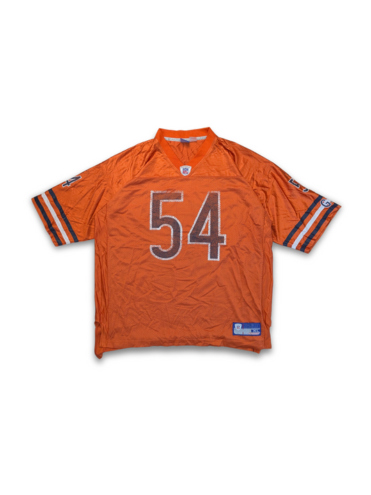 Reebok Authentic NFL Chicago Bears Jersey 2000er Größe XL Orange Urlacher 54