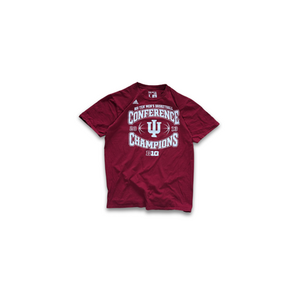 College Adidas Big 10 Conference Champions 2013 T-Shirt Rot Large