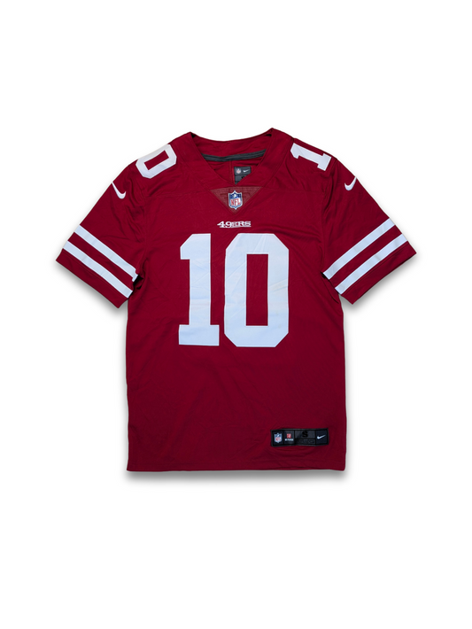 NFL San Francisco 49ers Jersey Nr. 10 Rot S 2010er Nike Garoppolo