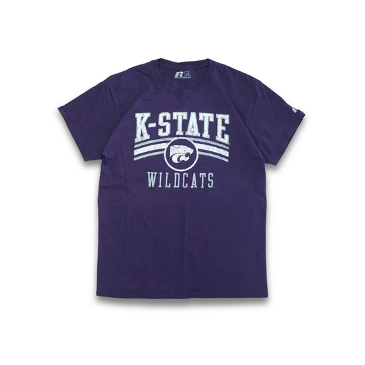 College K-State Wildcats T-Shirt Lila Large