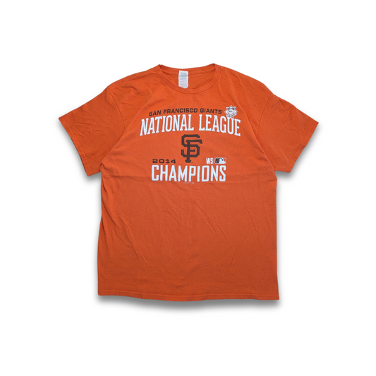 MLB San Francisco Giants T-Shirt Orange X-Large