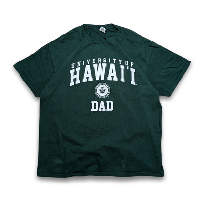 College University of Hawaii T-Shirt Dunkelgrün X-Large