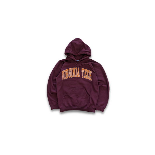 College Virginia Tech Hoodie Bordeaux Small