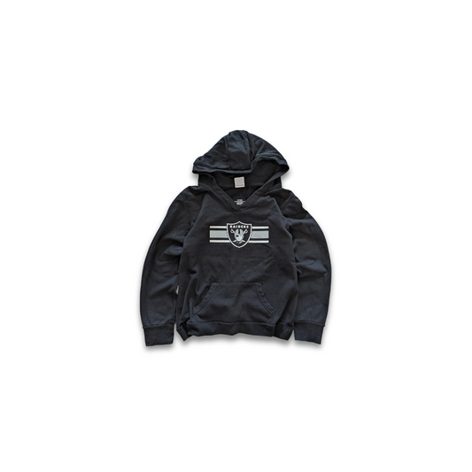 NFL Las Vegas Raider Hoodie Schwarz Damen X-Large