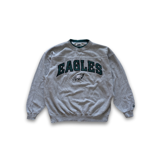Graues NFL Philadelphia Eagles Spellout Sweater Large