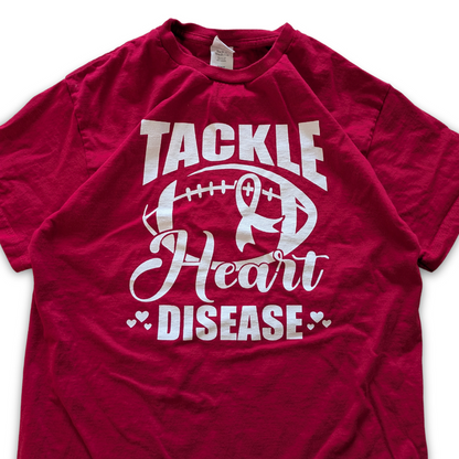 Tackle Heart Disease T-Shirt Rot Medium