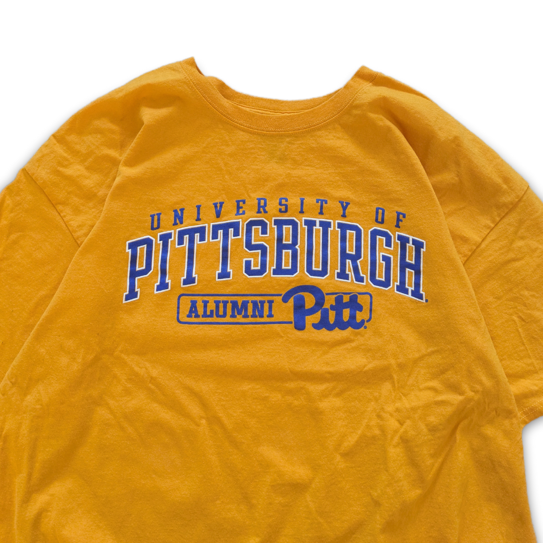 University of Pittsburgh Alumni T-Shirt Yellow 2X-Large