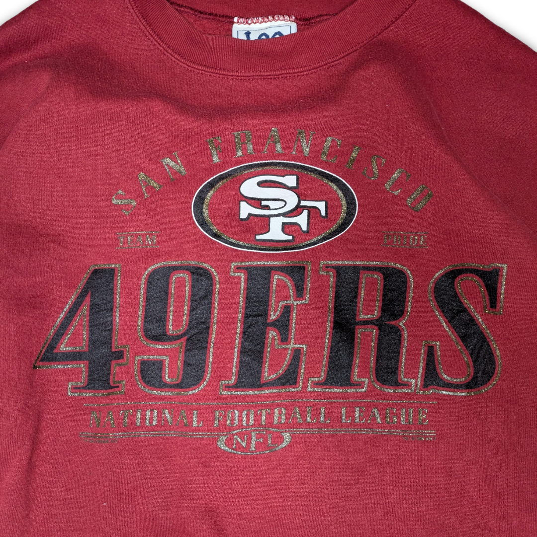 NFL Lee San Francisco 49ers Sweater Rot Large