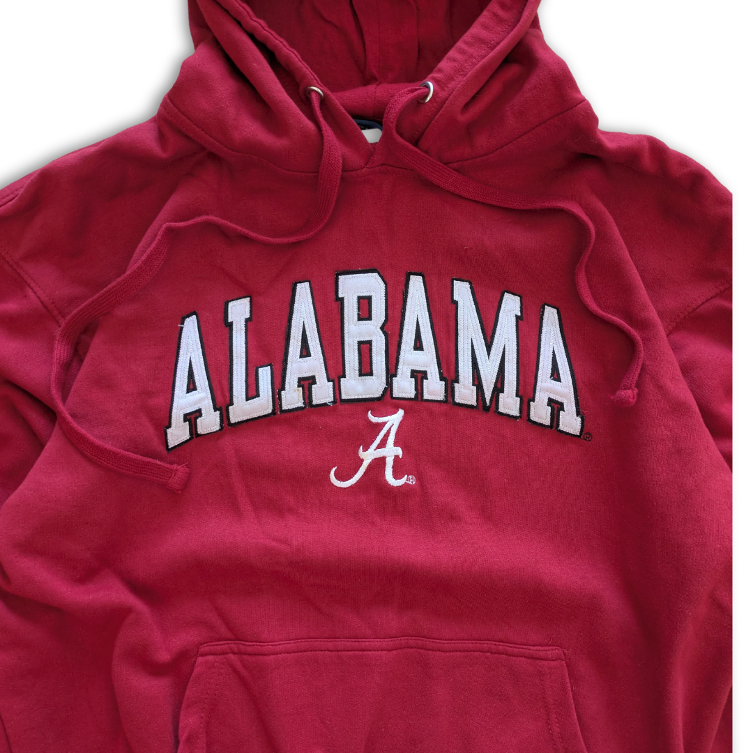 College Alabama Hoodie Rot Large