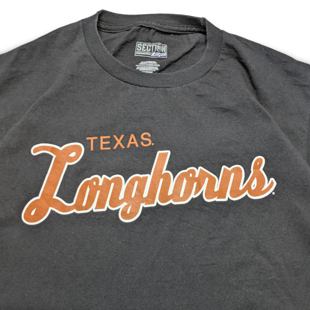 College Texas Longhorns T-Shirt schwarz Medium