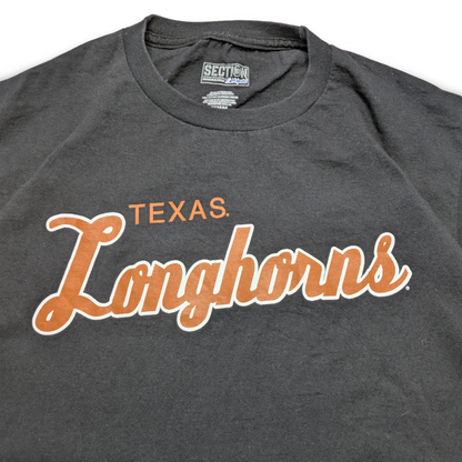 College Texas Longhorns T-Shirt schwarz Medium