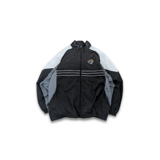 NFL Reebok Jacksonville Jaguars Windbreaker Schwarz Weiß X-Large