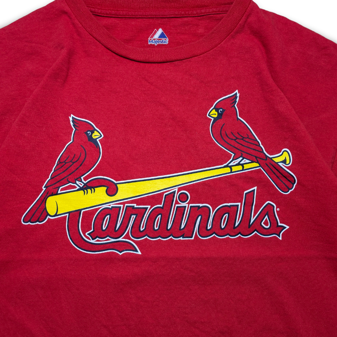 MLB St. Louis Cardinals T-Shirt Lugo 27 Rot Backprint Large / X-Large