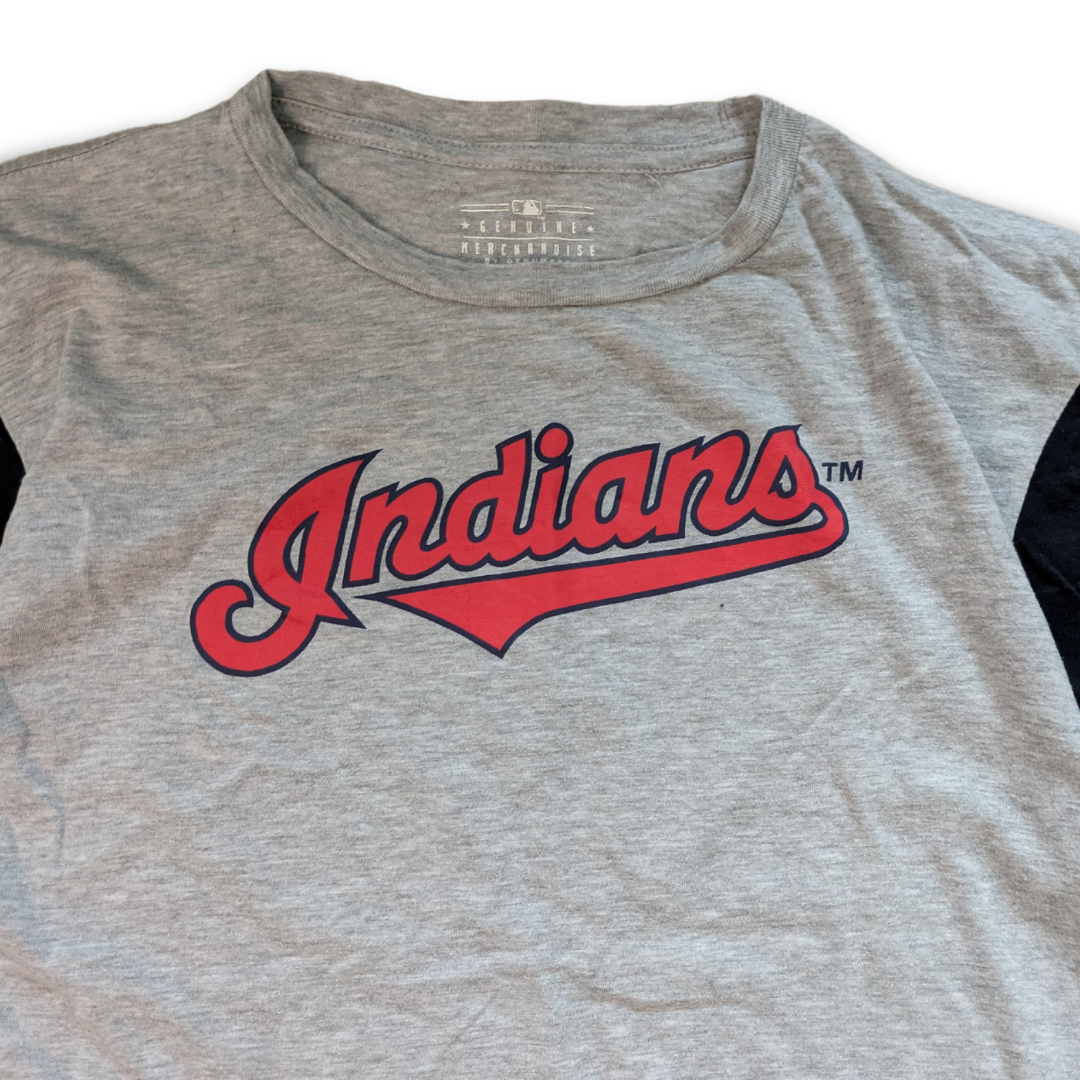 MLB Cleveland Indians T-Shirt Grau Medium