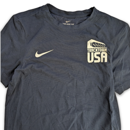 Basic Nike Tracktown USA DriFit T-Shirt Navy Small