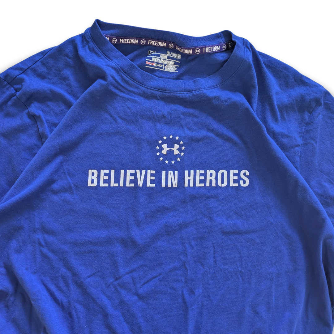 Under Armour Wounded Warrior Project T-Shirt Blau X-Large