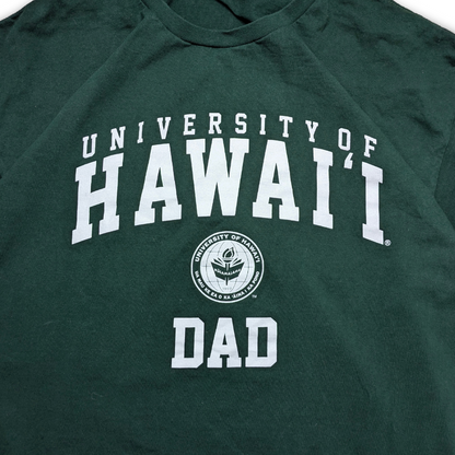 College University of Hawaii T-Shirt Dunkelgrün X-Large